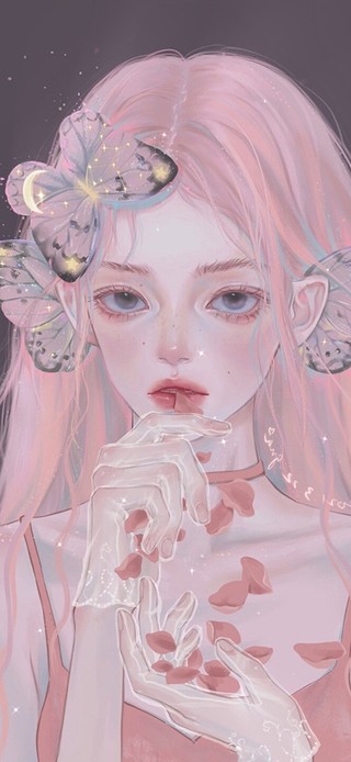 粉蝶蔷薇
