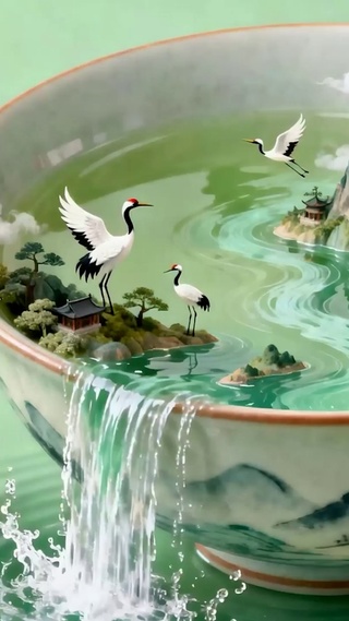 古风山水