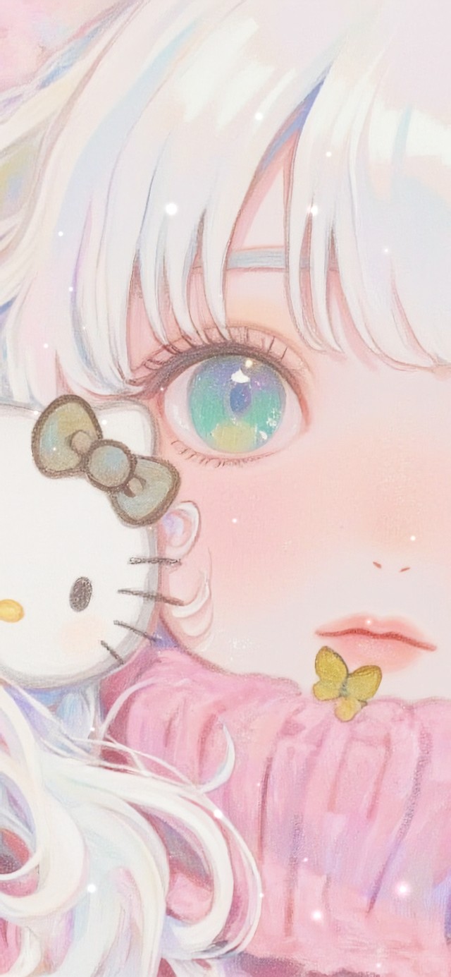 花漾壁纸|Kitty少女