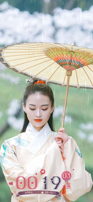 4K古风汉服美少女