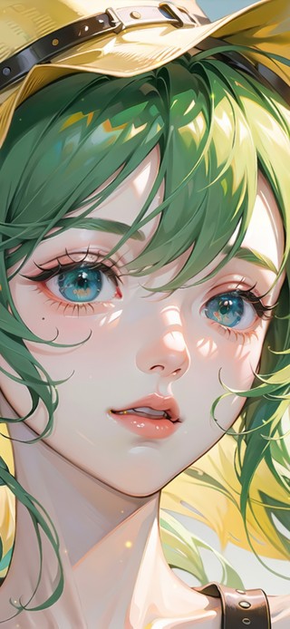 丛林绿小清新美少女