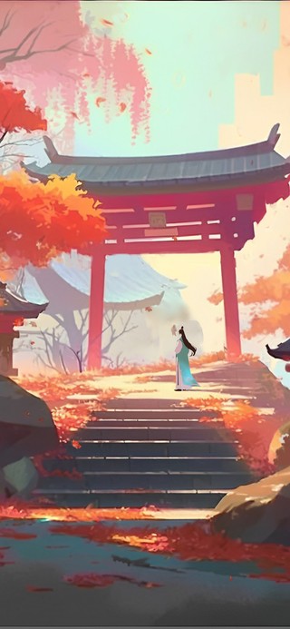 满山红叶