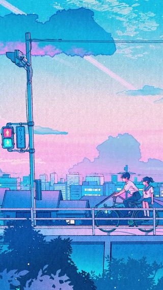 4K治愈唯美插画青春时光