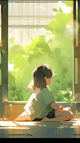 绿植庭院