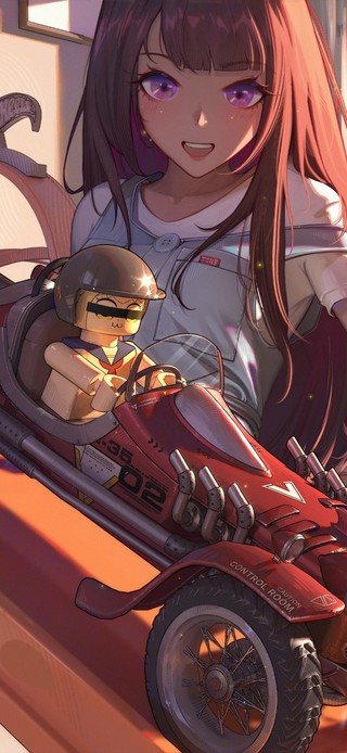 4K动漫美少女