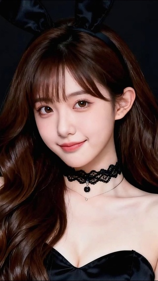 黑兔耳少女