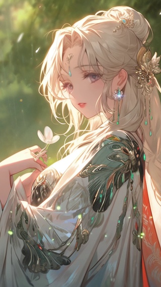 林中少女