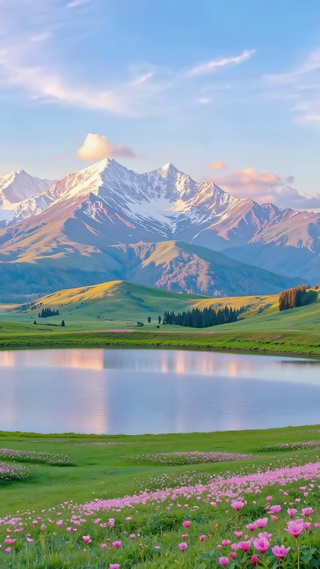 山湖花境