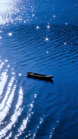 星澜海面孤舟