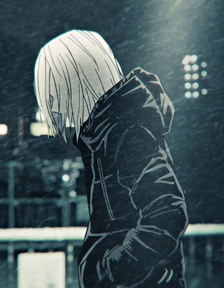 走路的孤独男孩