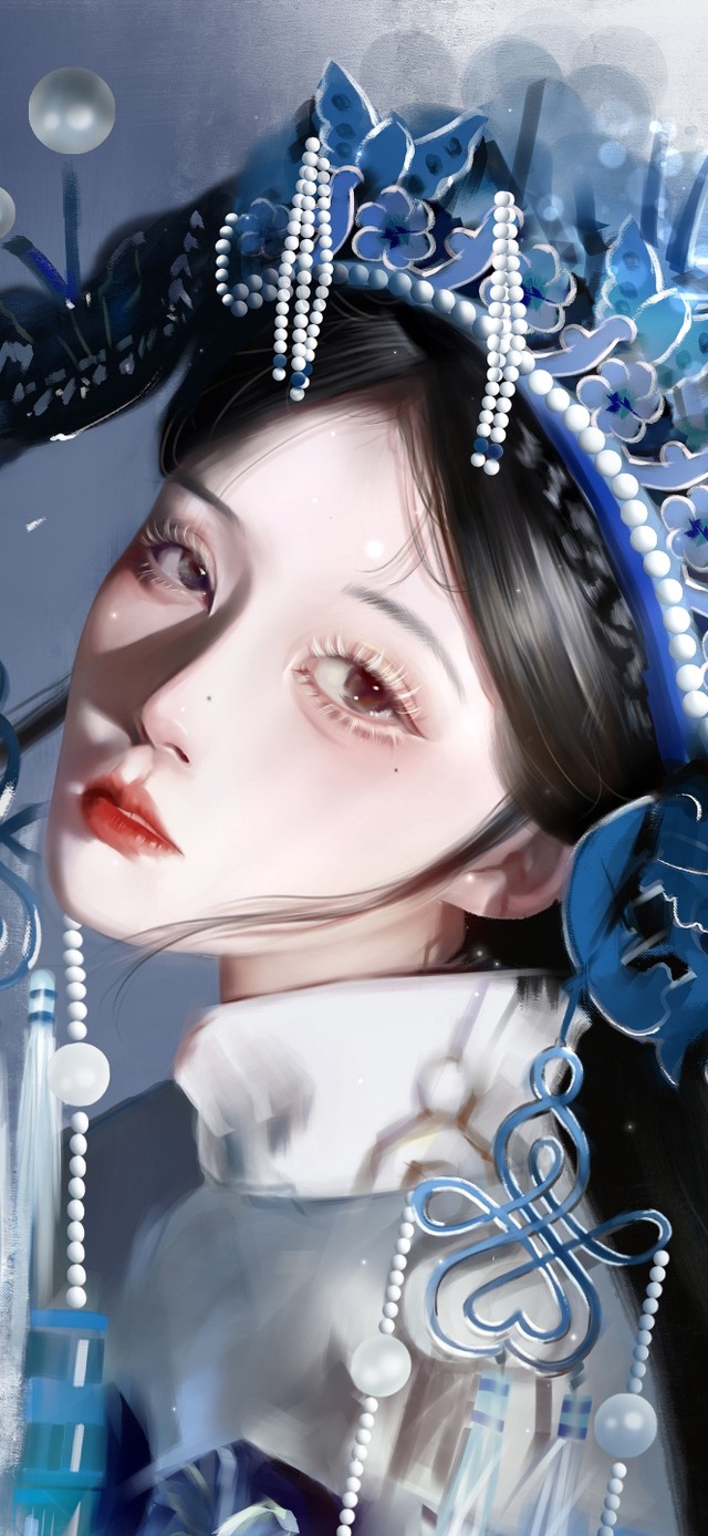 4K唯美古风戏子