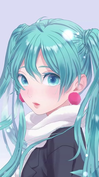 初音迎瑞雪