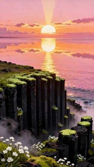 山顶日出
