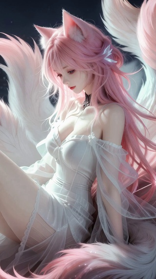 窗台少女