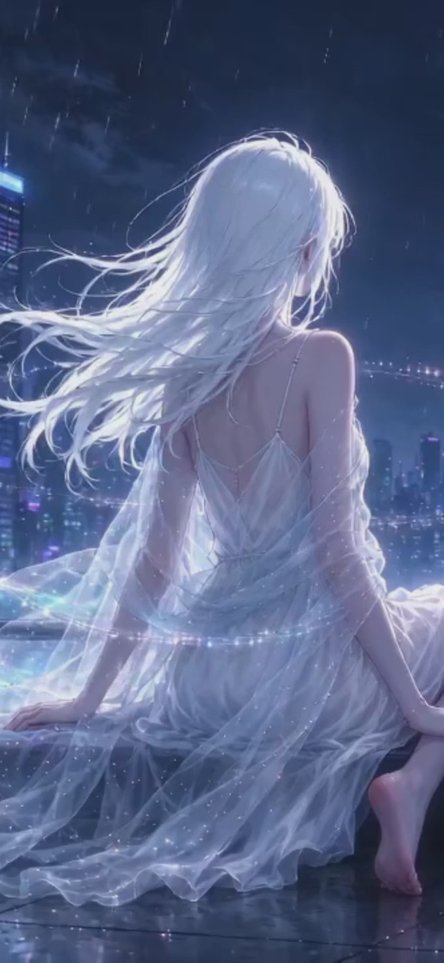 雨中女神