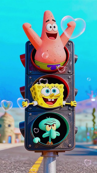 比奇堡里的红绿灯（泡泡版）