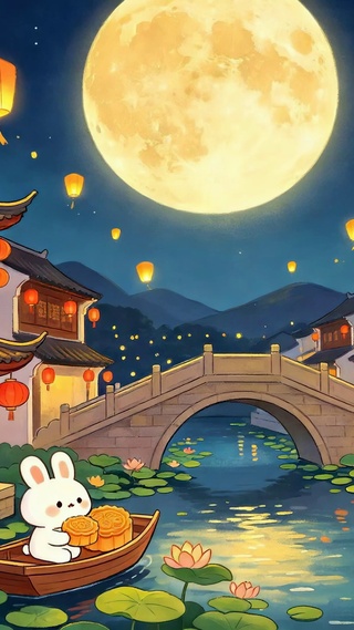 月圆古镇萌趣夜游