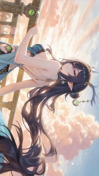 秋日夕阳唯美菈乌玛