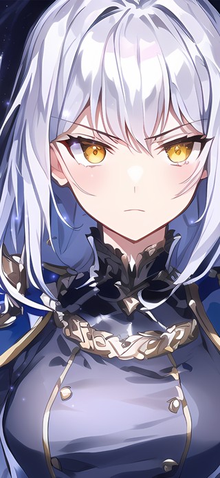 白发雷电少女