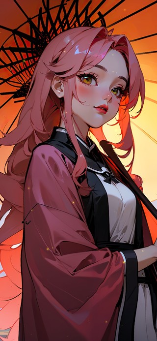 4K古风汉服古装女子