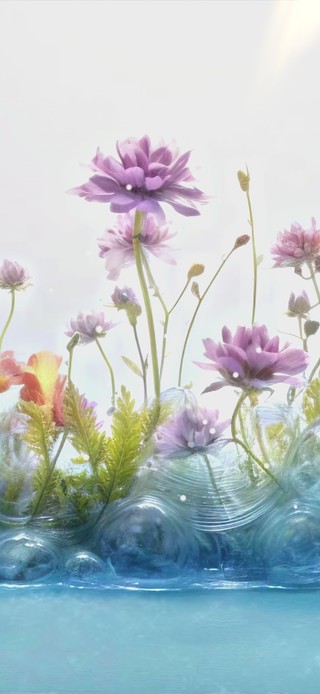 唯美插花