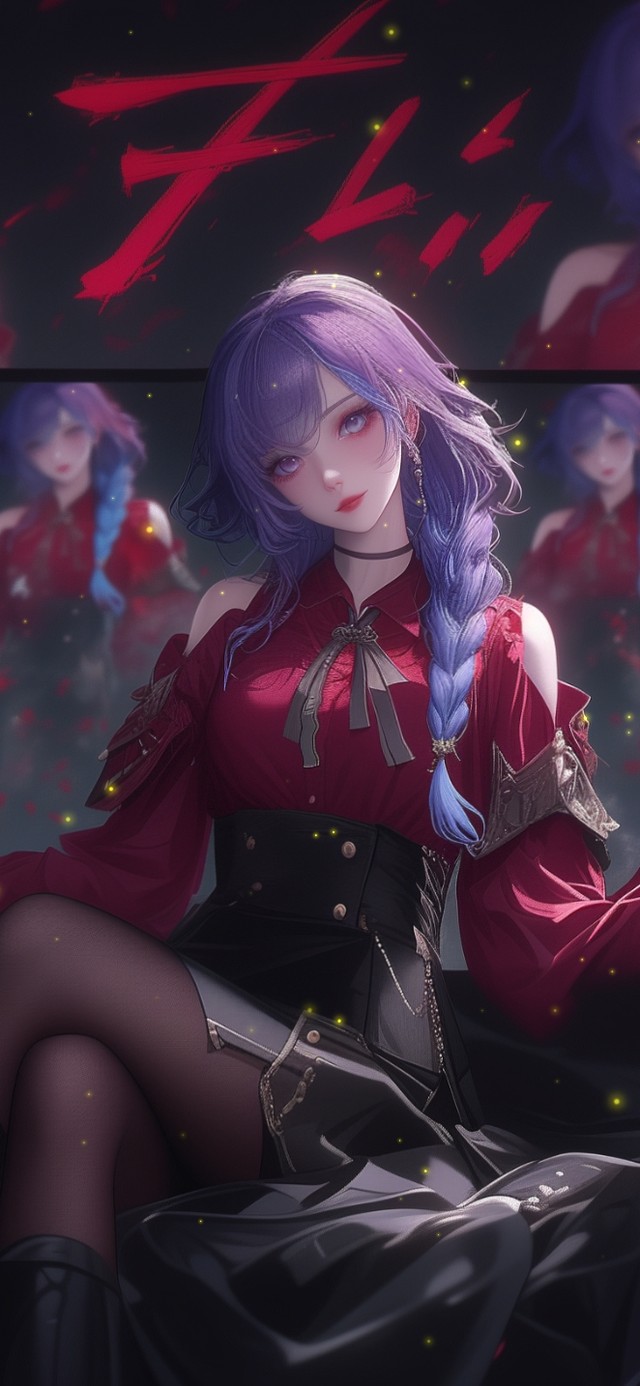 她的皮肤如凝脂，细腻如玉