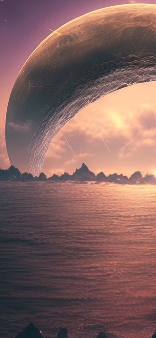 海上月牙