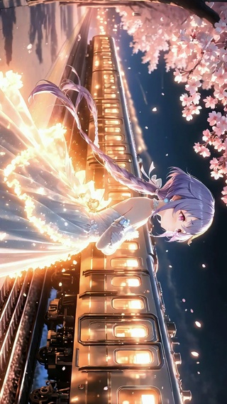 雪墨壁纸丨七七丨樱夜赴约丨