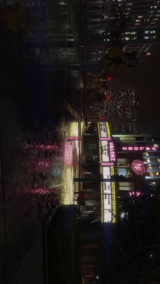 雨中都市