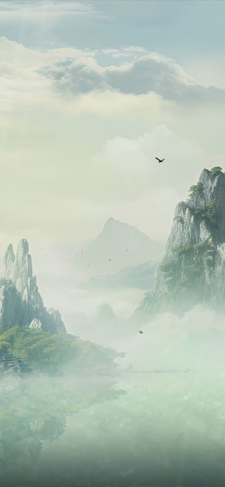 古风山水风景壁纸