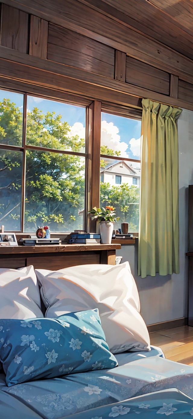 4K唯美治愈日系房间