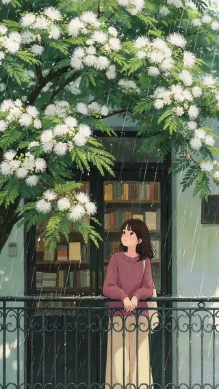 雨天的氛围感