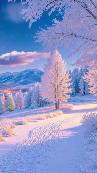 雪湖暖屋