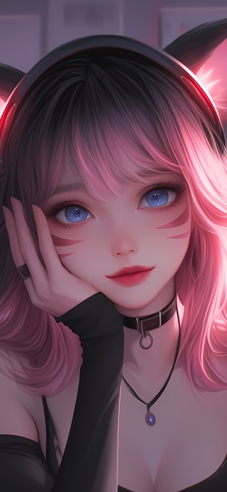 可爱猫少女