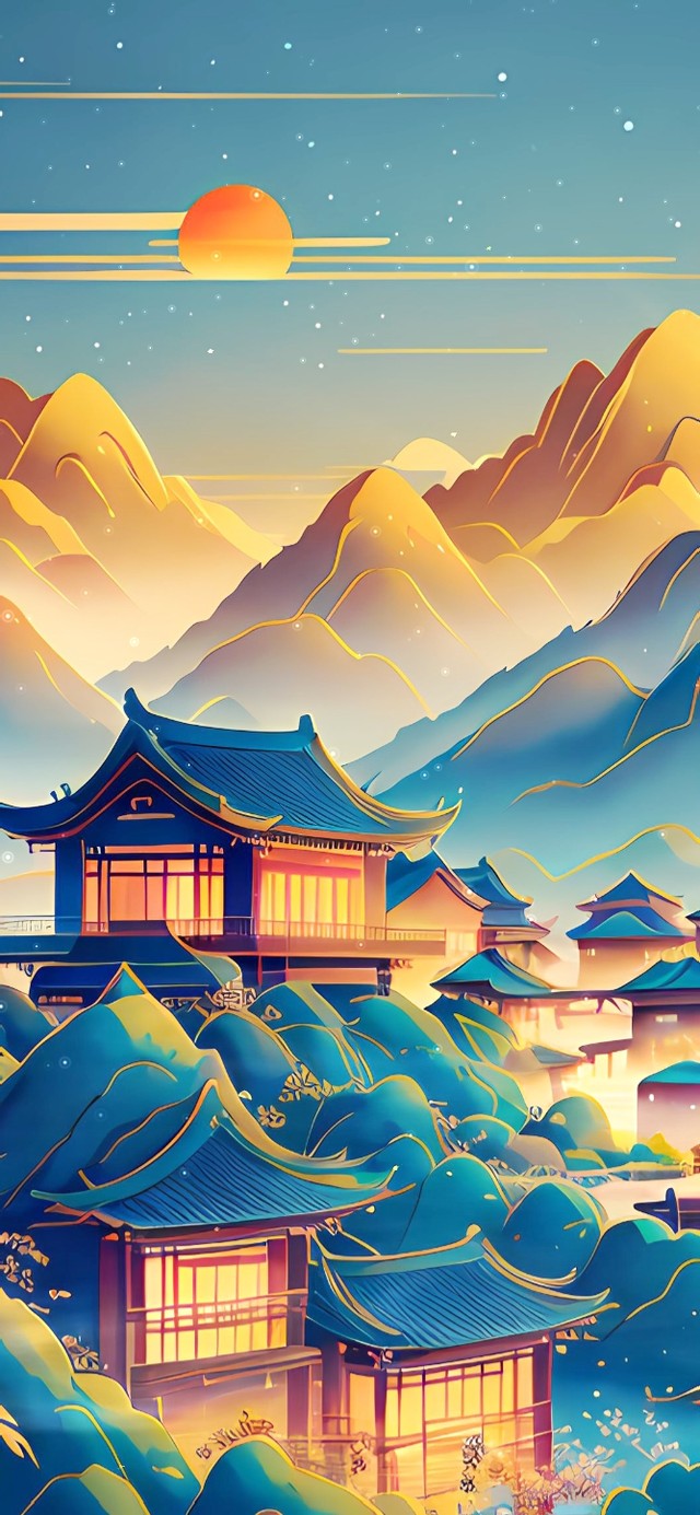 古镇水乡村落