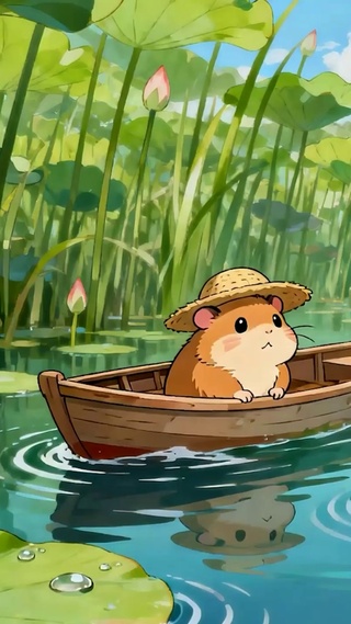 夏天荷叶