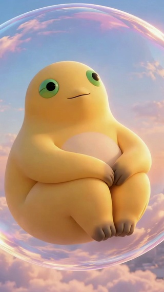 泡泡里的治愈奶蛙