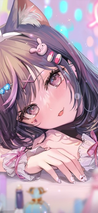 可爱清纯猫女