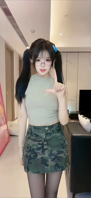 可爱萝莉少女甜美清新治愈小女孩