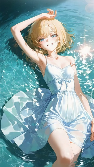 水中美少女