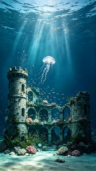 海底城堡4k