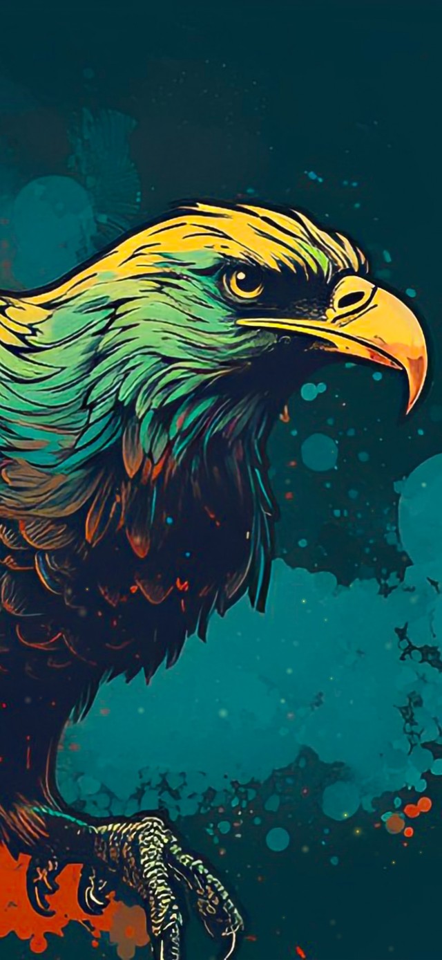 雄鹰展翅4K壁纸