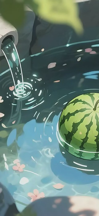 泉水西瓜 动态