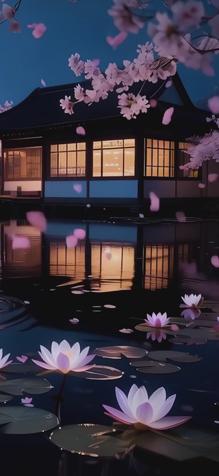镜湖清宵