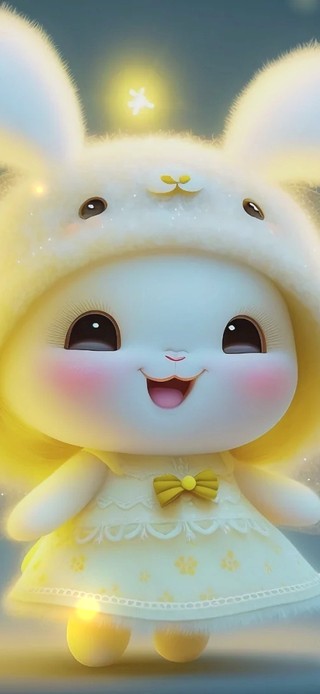 荧光中的小可爱