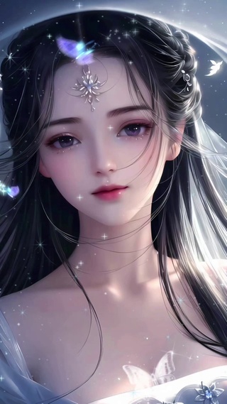 唯美治愈少女