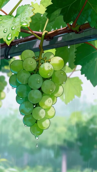 雨落青葡