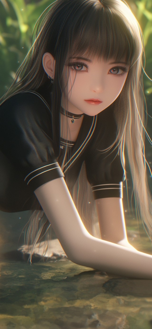 微笑如同阳光洒在春天的花田里