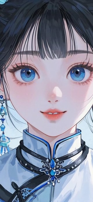 花漾小仙|青花瓷女孩