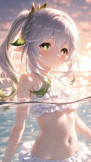 纳西妲丨轻悠海滩丨